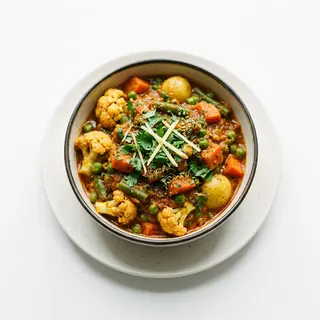 Verduras Mixtas Karahi