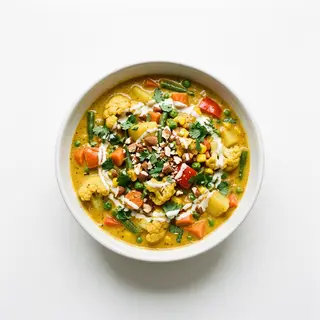 Verduras mixta korma