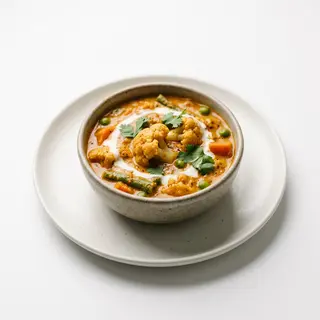Verduras variadas makhan