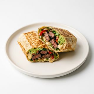Wrap de ternera dorados