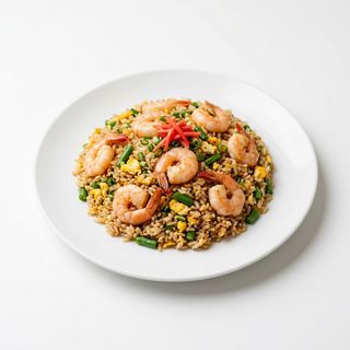 Yakimeshi Con Gambas