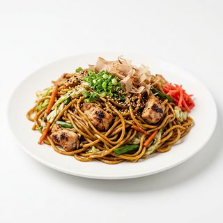 Yakisoba Con Pollo