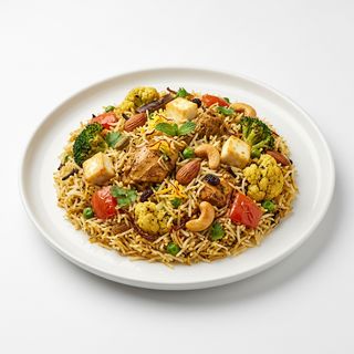 Biryani Especial Pizza & Curry