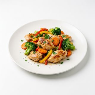 Pollo Con Verduras