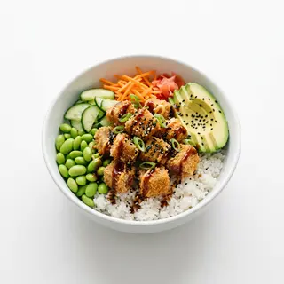 Poke De Atún Rebozado