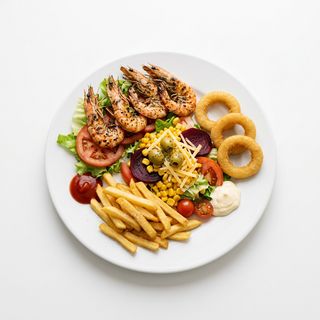 Plato Combinado De Gambas (6 Uds.)