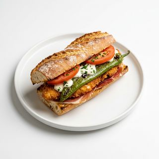 Bocadillo Feria + Salsa