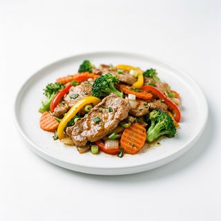 Cerdo Con Verduras