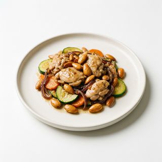 075. Pollo alle mandorle