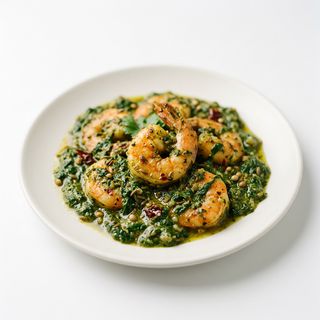 Saag de Camarão