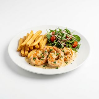 Langostinos Al Champagne