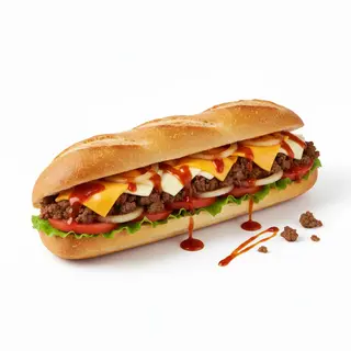 Sandwich Viande Hachée Fromage