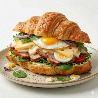Sándwich De Bacon Y Huevo