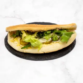 Vegetal: lechuga, tomate, huevo, mayonesa, atún