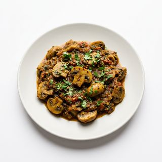 Bhaji de Cogumelos (Vegan)