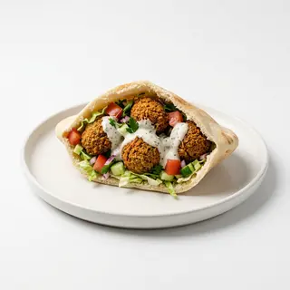 Faláfel En Pan Pita