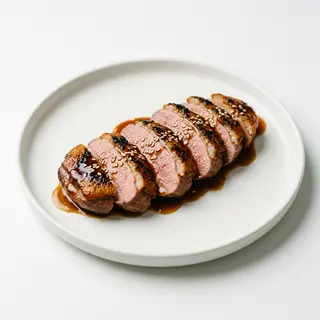 B5. Pato A La Plancha Con Salsa Teriyaki