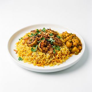 Biryani de Camarão