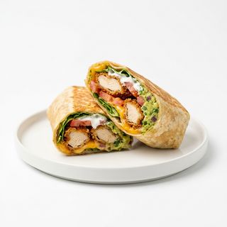 Wrap De Pollo Crujiente O Pechuga A La Plancha