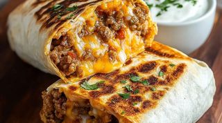 Dürum Solo Carne Con Queso