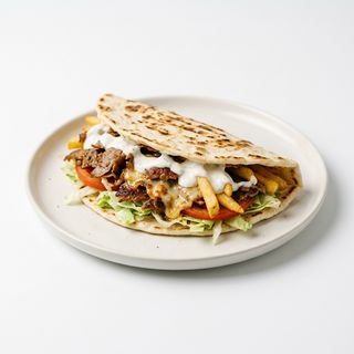 Piadina kebab formaggio