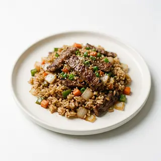 A3. Arroz Japonés De Pollo O Ternera