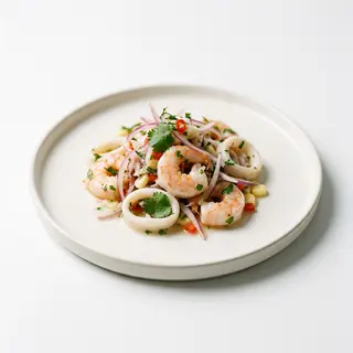 Ceviche Mixto (Camarón Y Calamar)