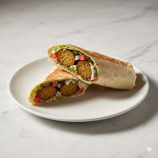 Dürüm De falafel