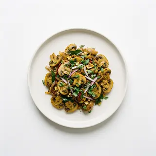 Bhaji De Champiñones (Ración)