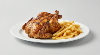 Pollo Entero Con Patatas