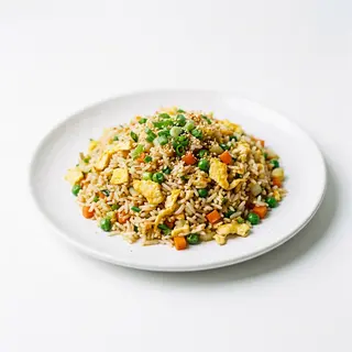 Arroz Frito Con Huevo y solo Verdura
