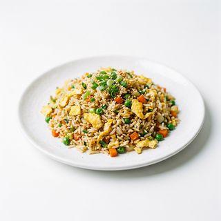 Arroz Frito Con Huevo y solo Verdura