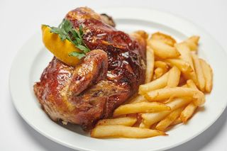 1/2 Pollo + Patatas