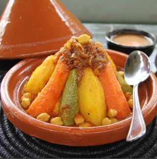 Cuscús Con Cordero Y Verduras