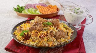 Boneless chicken biryani