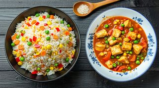 Curry de tofu ahumado eco Thai