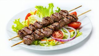 Beef shish kebab
