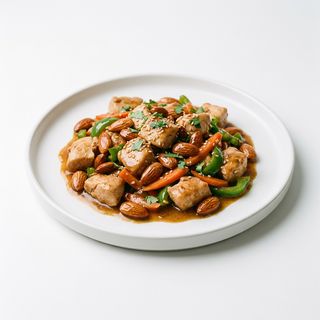 Pollo Con Almendras