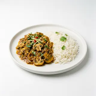 Bhaji De Champiñones