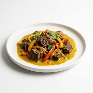Ternera Con Salsa De Curry