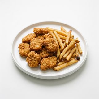 Nuggets De Pollo Con Patatas (Ración)