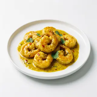Gambas Con Salsa Curry Shrimps