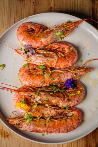Langostinos A La Plancha 5 Uds.