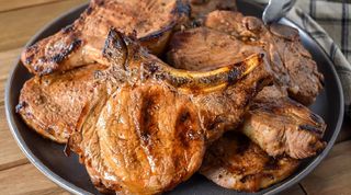 Braciola di maiale alla brace