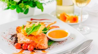 Salmón A La Plancha