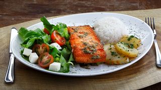 Plato De Salmón