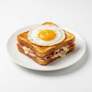 Sándwich Mixto Con Huevo