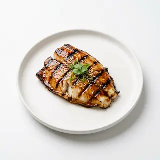 L3. Pez Mantequilla A La Plancha Con Salsa Teriyaki