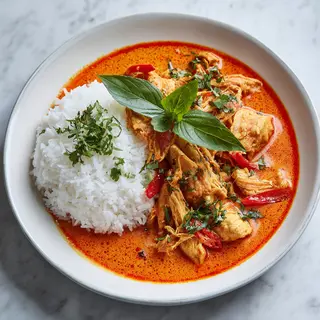 Fish Red Curry