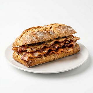 Bocadillo de Bacon + Salsa